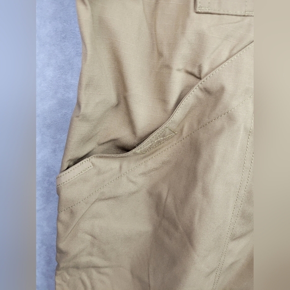 5.11 Taclite Pro‎ Pants 40x30 Relaxed Fit Khaki Cargo Teflon - Picture 7 of 13